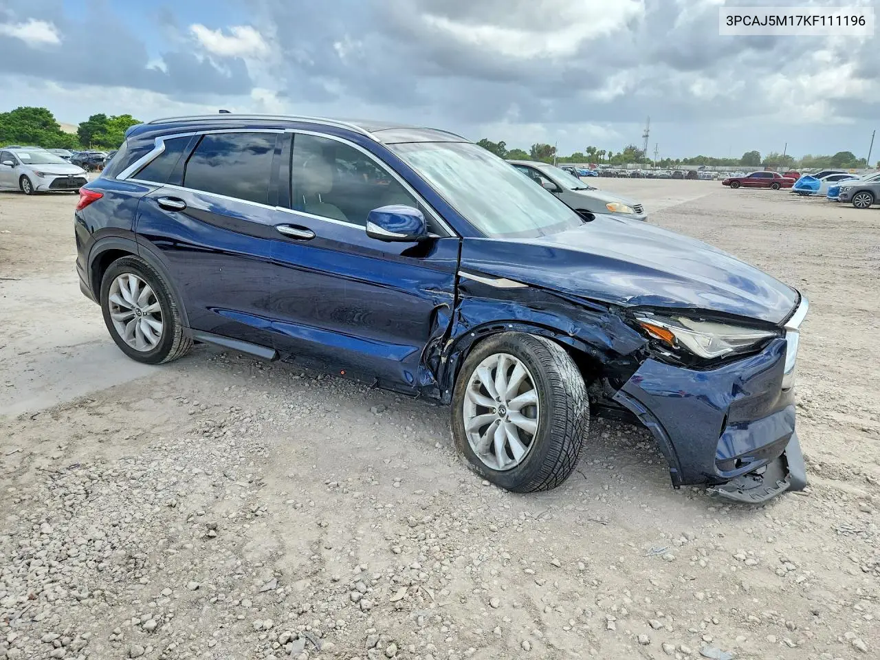 2019 Infiniti Qx50 Essential VIN: 3PCAJ5M17KF111196 Lot: 60499436