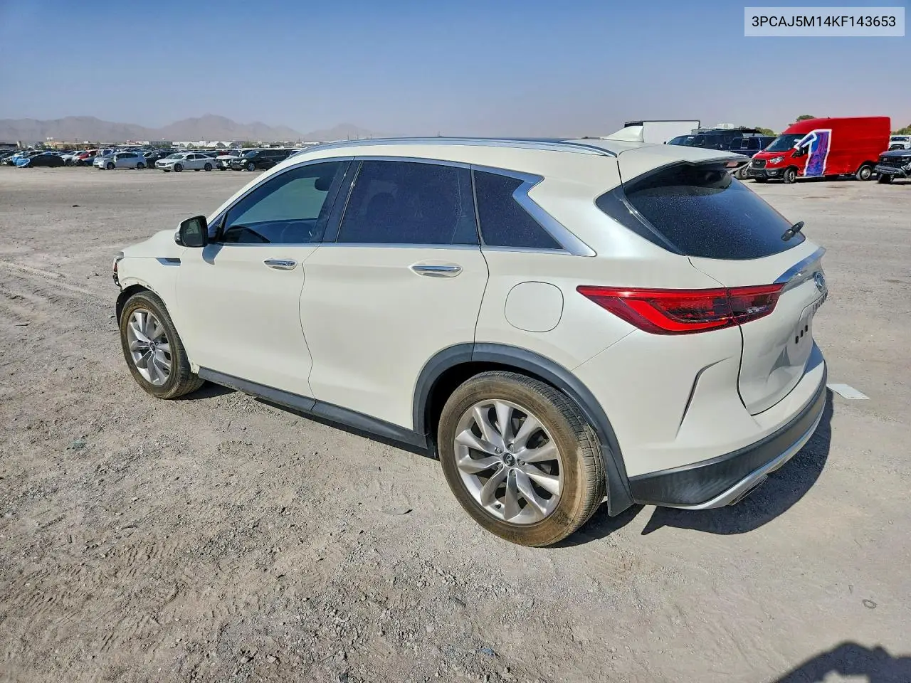 2019 Infiniti Qx50 Luxe VIN: 3PCAJ5M14KF143653 Lot: 60638706