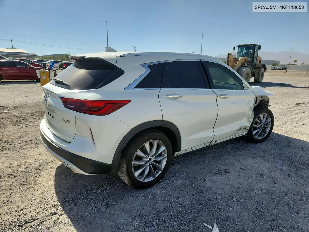 2019 Infiniti Qx50 Luxe VIN: 3PCAJ5M14KF143653 Lot: 60638706