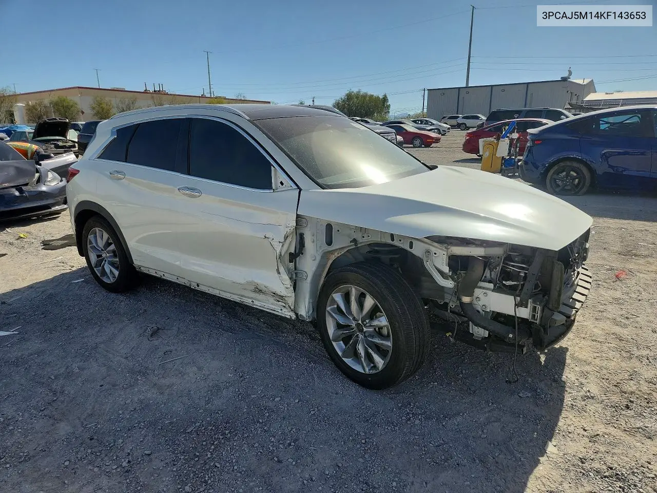 2019 Infiniti Qx50 Luxe VIN: 3PCAJ5M14KF143653 Lot: 60638706