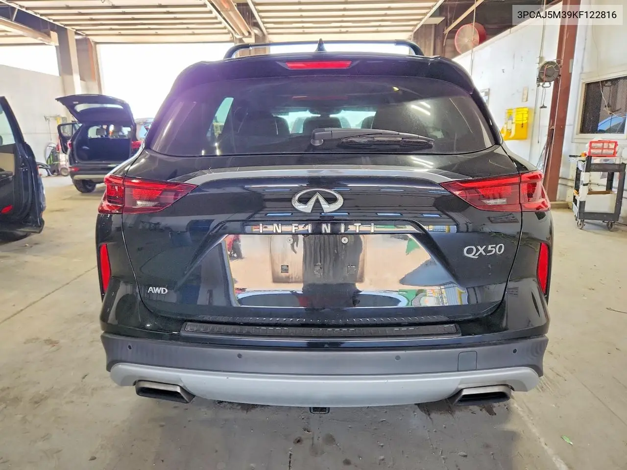 2019 Infiniti Qx50 Essential VIN: 3PCAJ5M39KF122816 Lot: 60686866