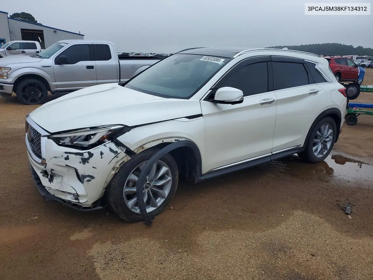 2019 Infiniti Qx50 Essential VIN: 3PCAJ5M38KF134312 Lot: 60932086