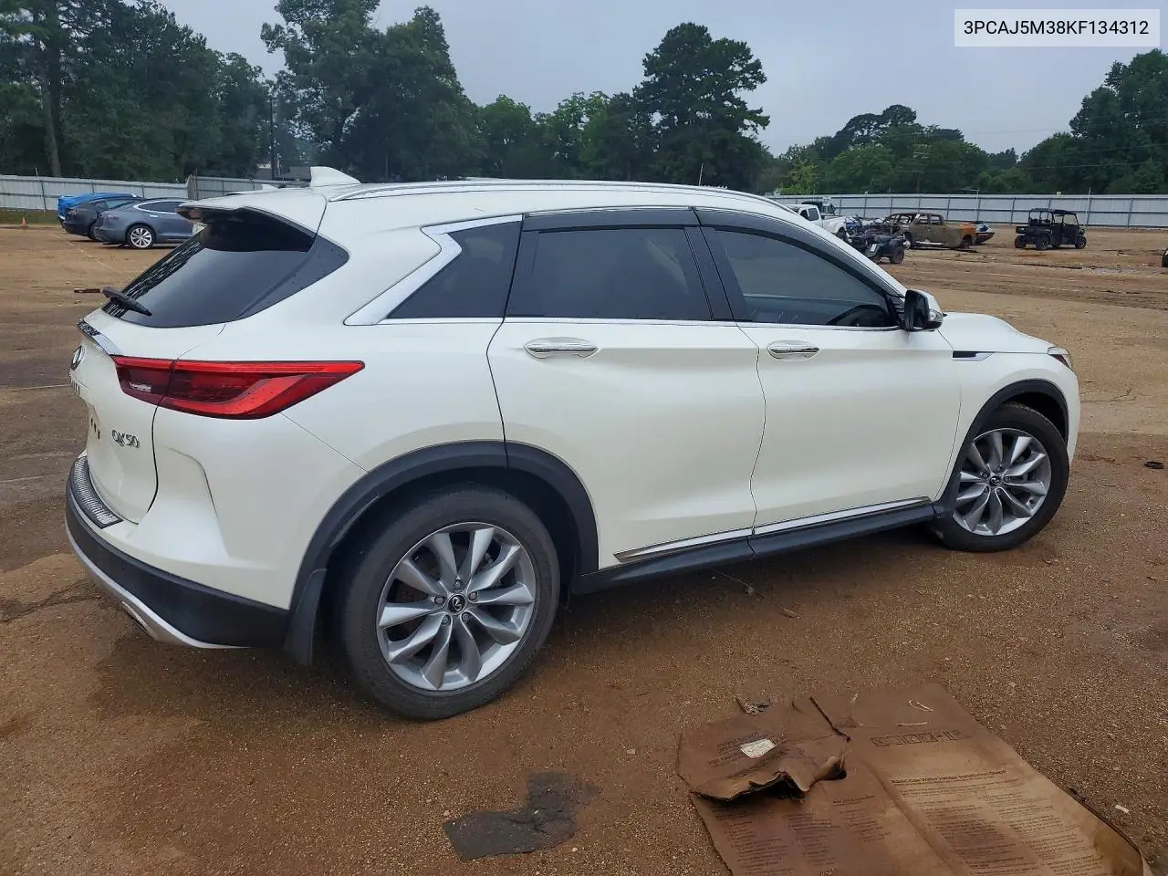 2019 Infiniti Qx50 Essential VIN: 3PCAJ5M38KF134312 Lot: 60932086