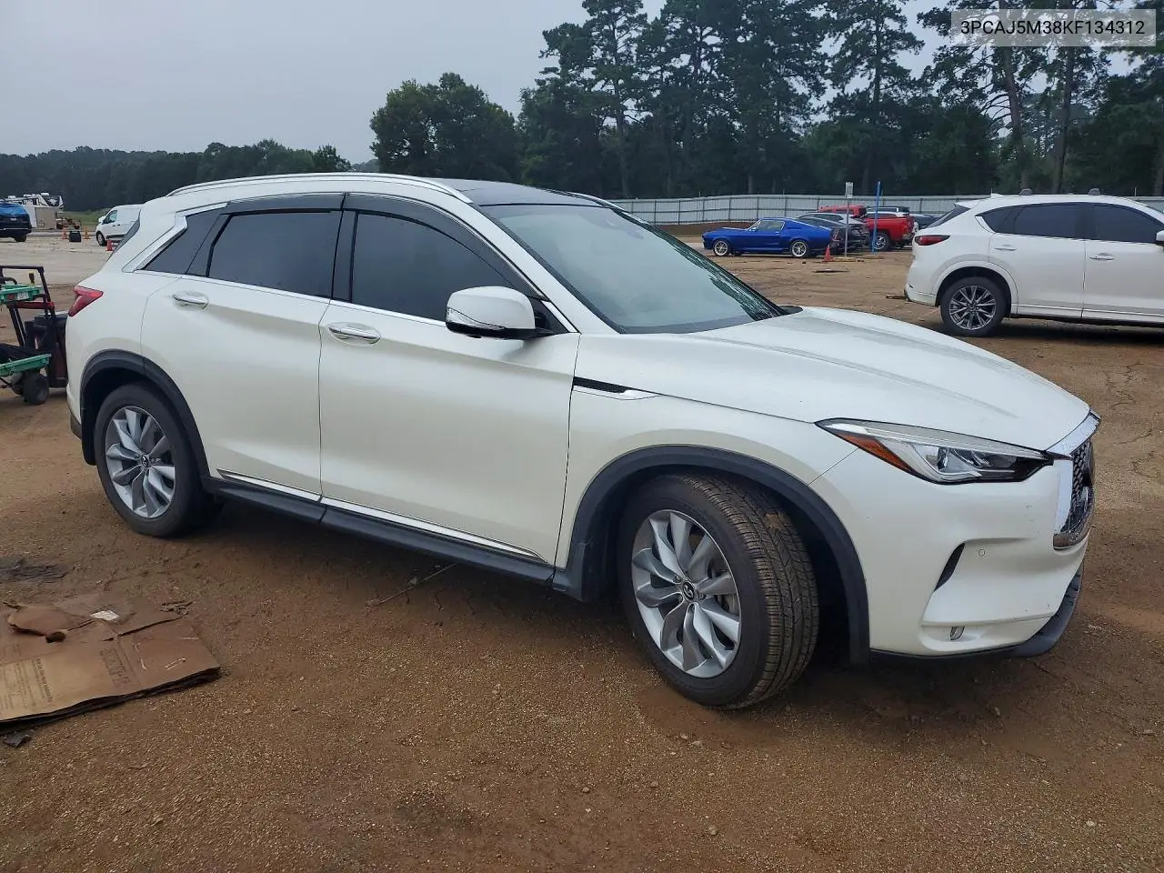 2019 Infiniti Qx50 Essential VIN: 3PCAJ5M38KF134312 Lot: 60932086