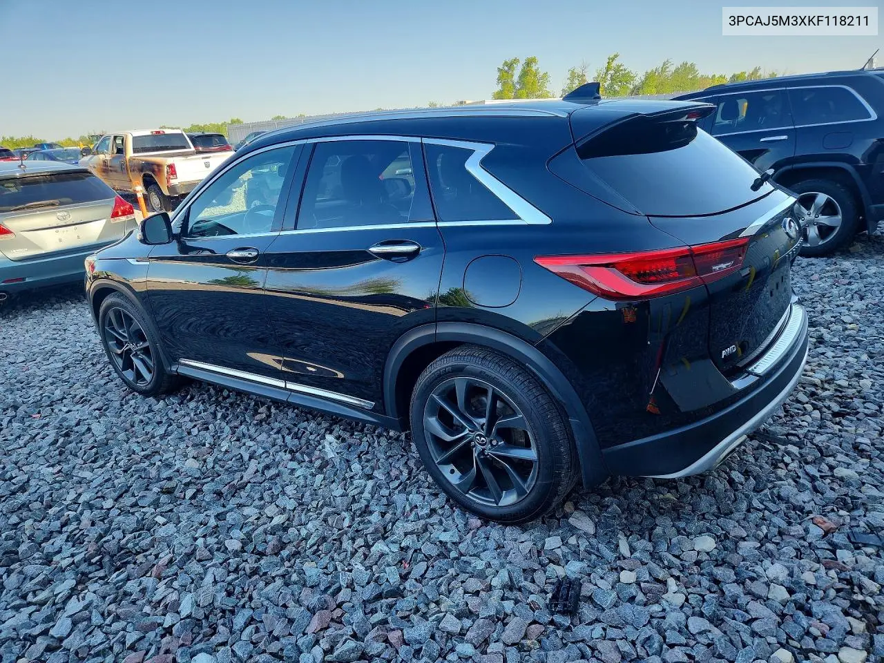 2019 Infiniti Qx50 Essential VIN: 3PCAJ5M3XKF118211 Lot: 60967516