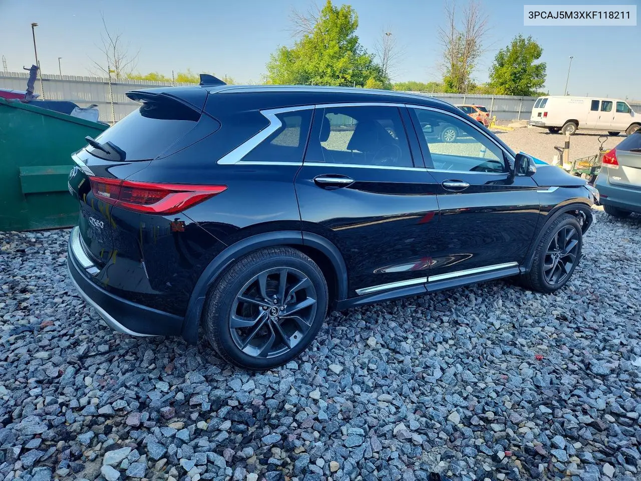 2019 Infiniti Qx50 Essential VIN: 3PCAJ5M3XKF118211 Lot: 60967516
