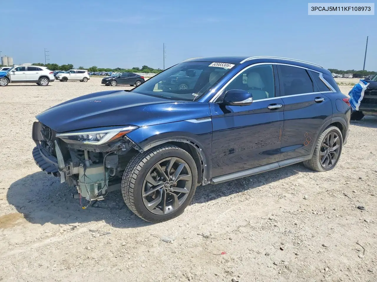 2019 Infiniti Qx50 Essential VIN: 3PCAJ5M11KF108973 Lot: 60985306