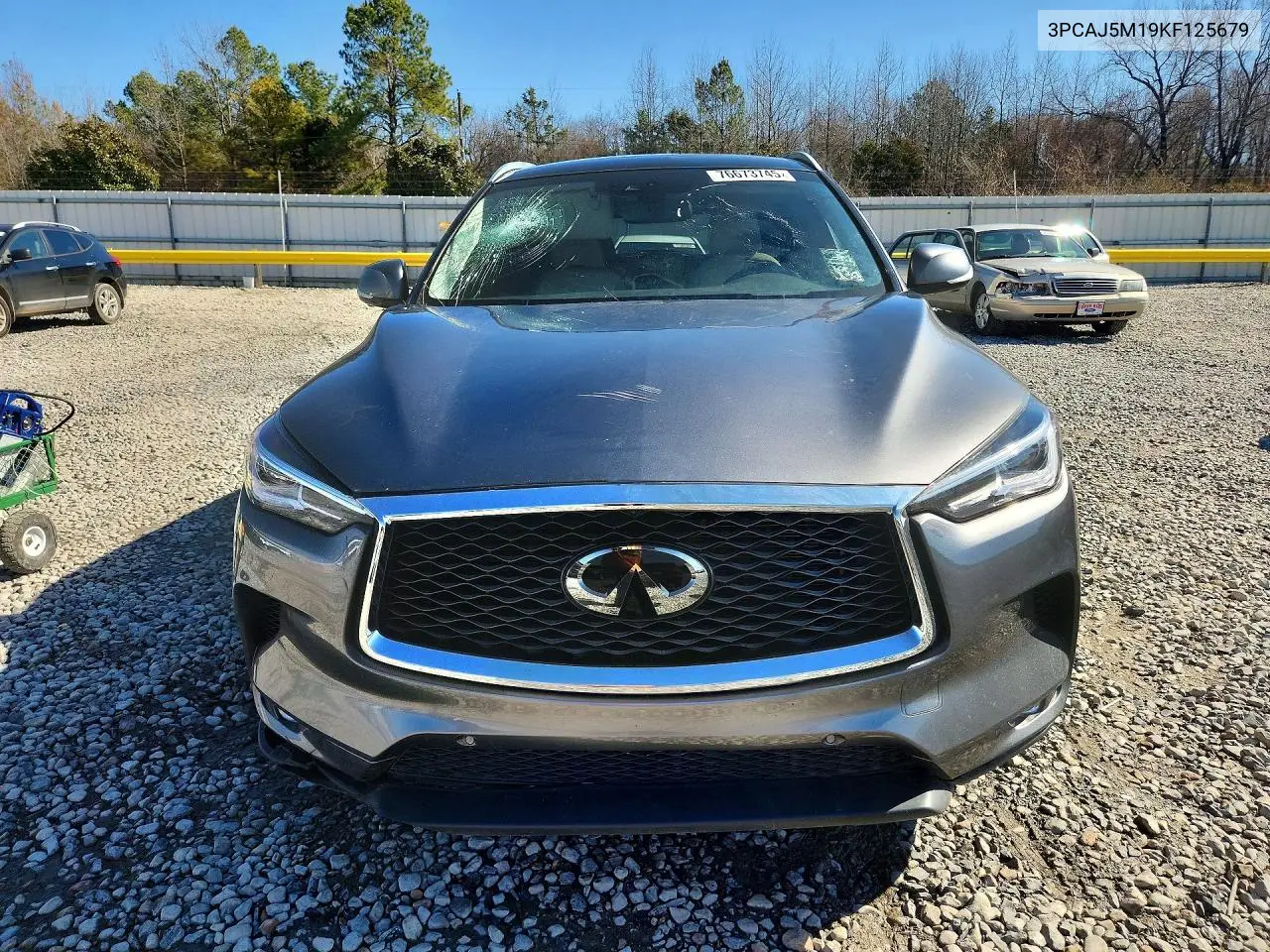 2019 Infiniti Qx50 Essential VIN: 3PCAJ5M19KF125679 Lot: 76673745