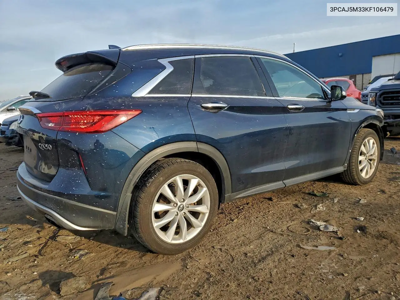 3PCAJ5M33KF106479 2019 Infiniti Qx50 Essential