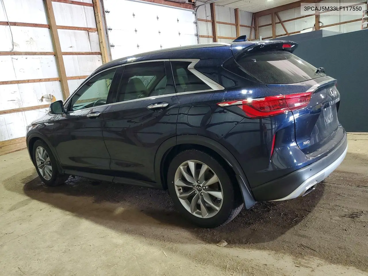 2020 Infiniti Qx50 Luxe VIN: 3PCAJ5M33LF117550 Lot: 50980816