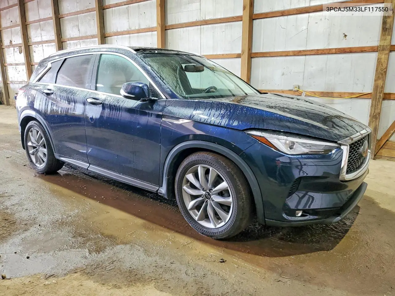 2020 Infiniti Qx50 Luxe VIN: 3PCAJ5M33LF117550 Lot: 50980816