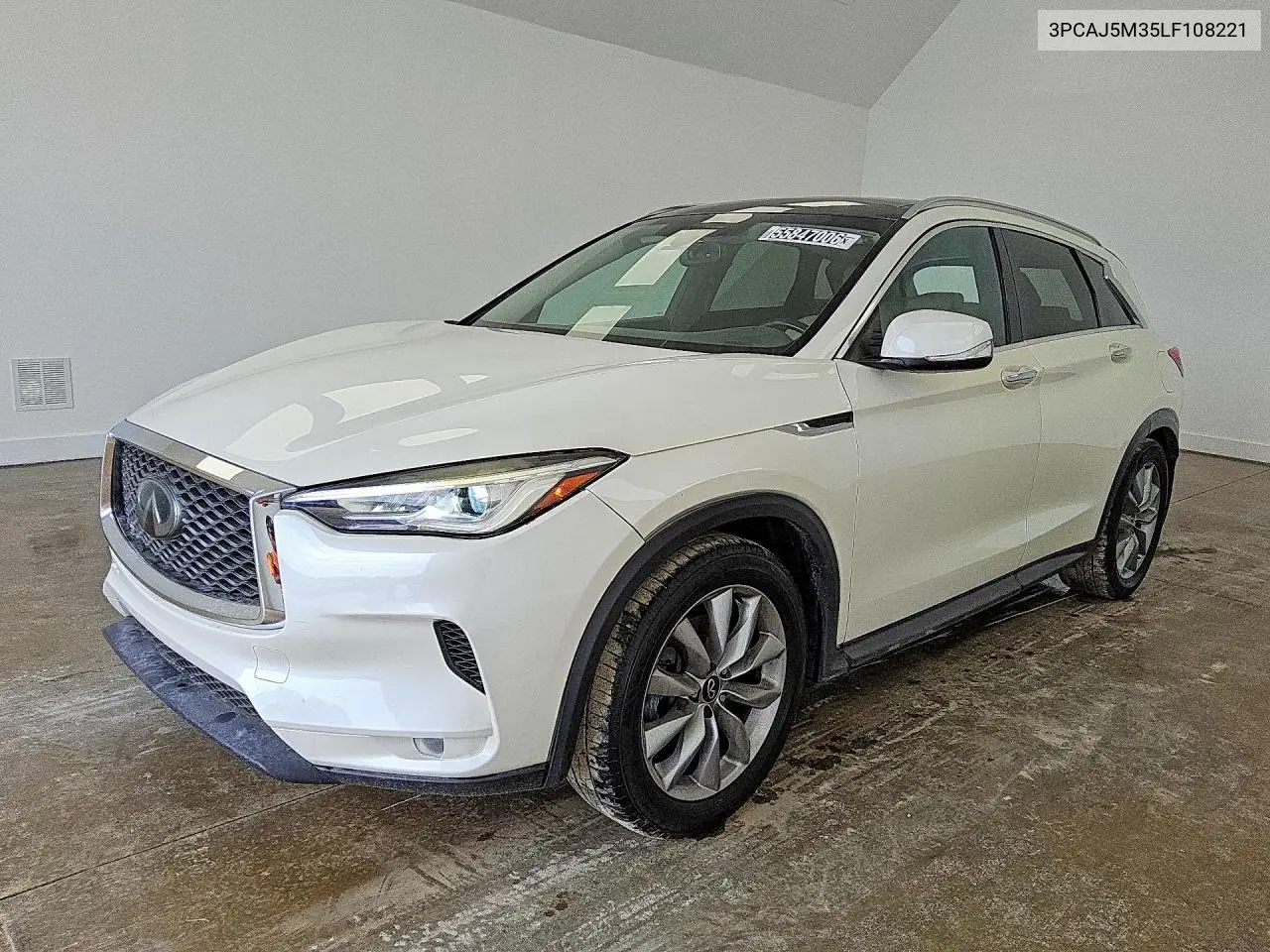 2020 Infiniti Qx50 Luxe VIN: 3PCAJ5M35LF108221 Lot: 55847006