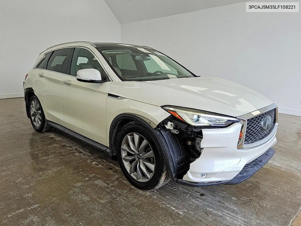 2020 Infiniti Qx50 Luxe VIN: 3PCAJ5M35LF108221 Lot: 55847006