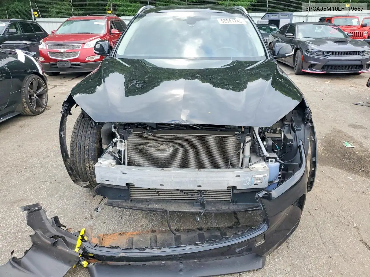 2020 Infiniti Qx50 Luxe VIN: 3PCAJ5M10LF119657 Lot: 56541746