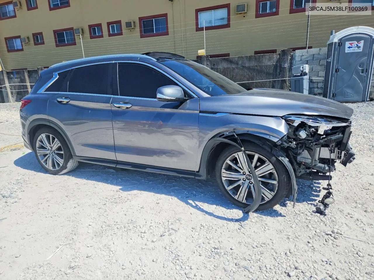 2020 Infiniti Qx50 Pure VIN: 3PCAJ5M38LF100369 Lot: 57188196