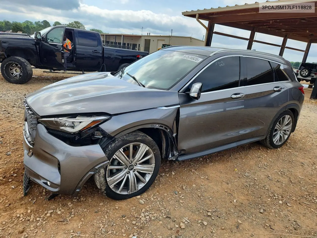2020 Infiniti Qx50 Sensory VIN: 3PCAJ5M17LF118828 Lot: 57578926