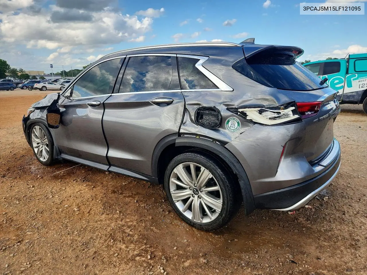 2020 Infiniti Qx50 Sensory VIN: 3PCAJ5M15LF121095 Lot: 57688516