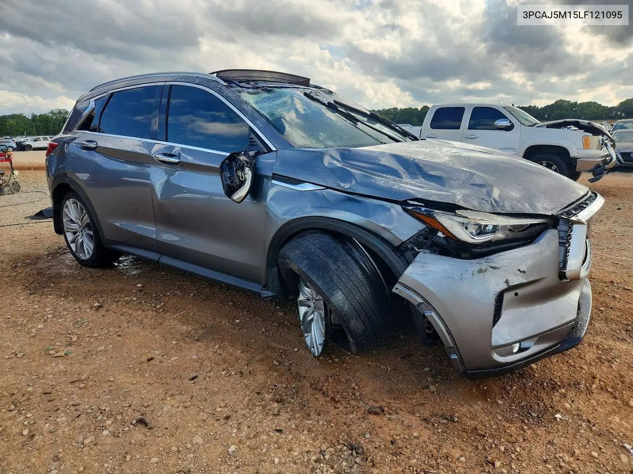 2020 Infiniti Qx50 Sensory VIN: 3PCAJ5M15LF121095 Lot: 57688516