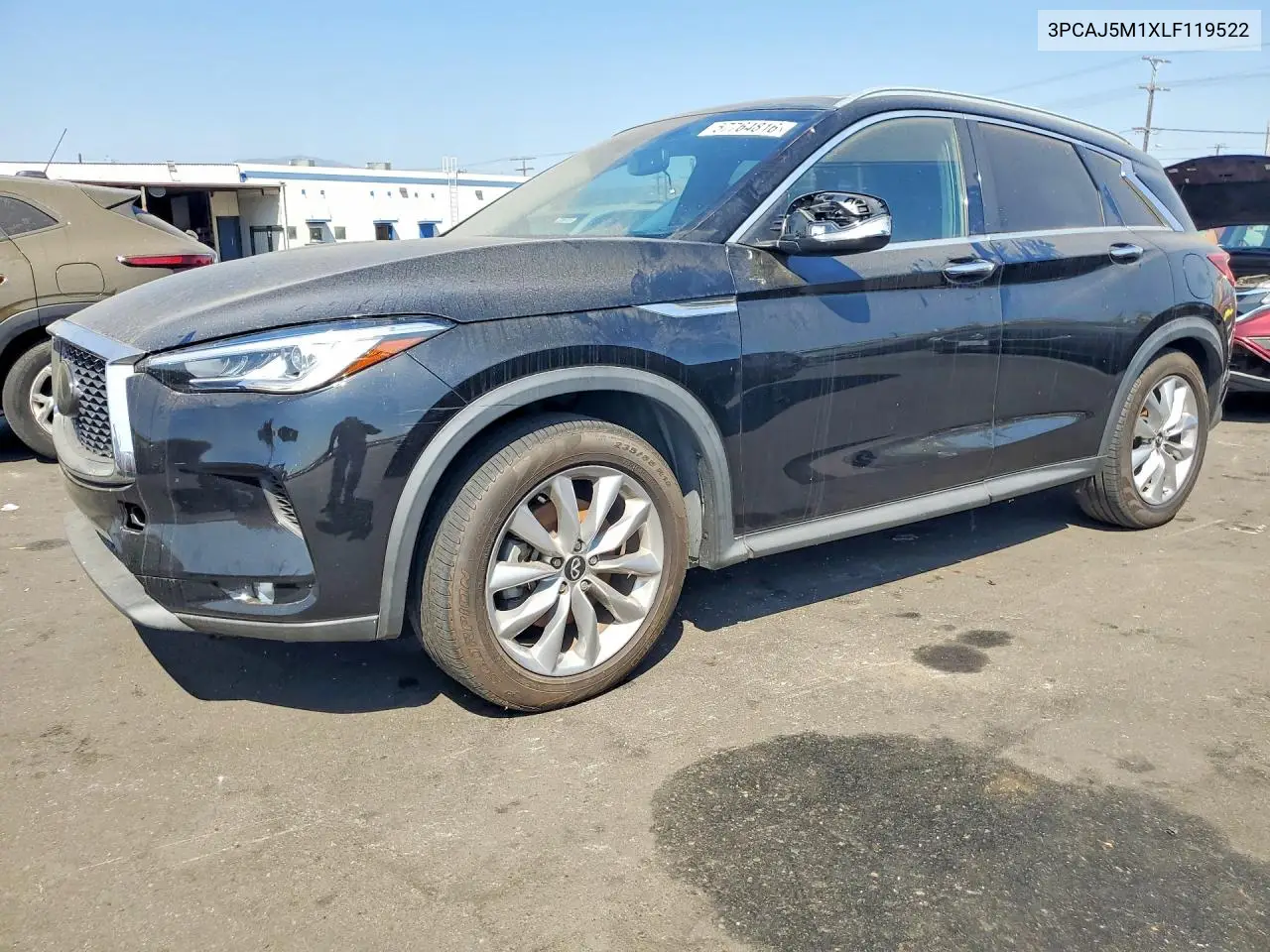 2020 Infiniti Qx50 Luxe VIN: 3PCAJ5M1XLF119522 Lot: 57764816