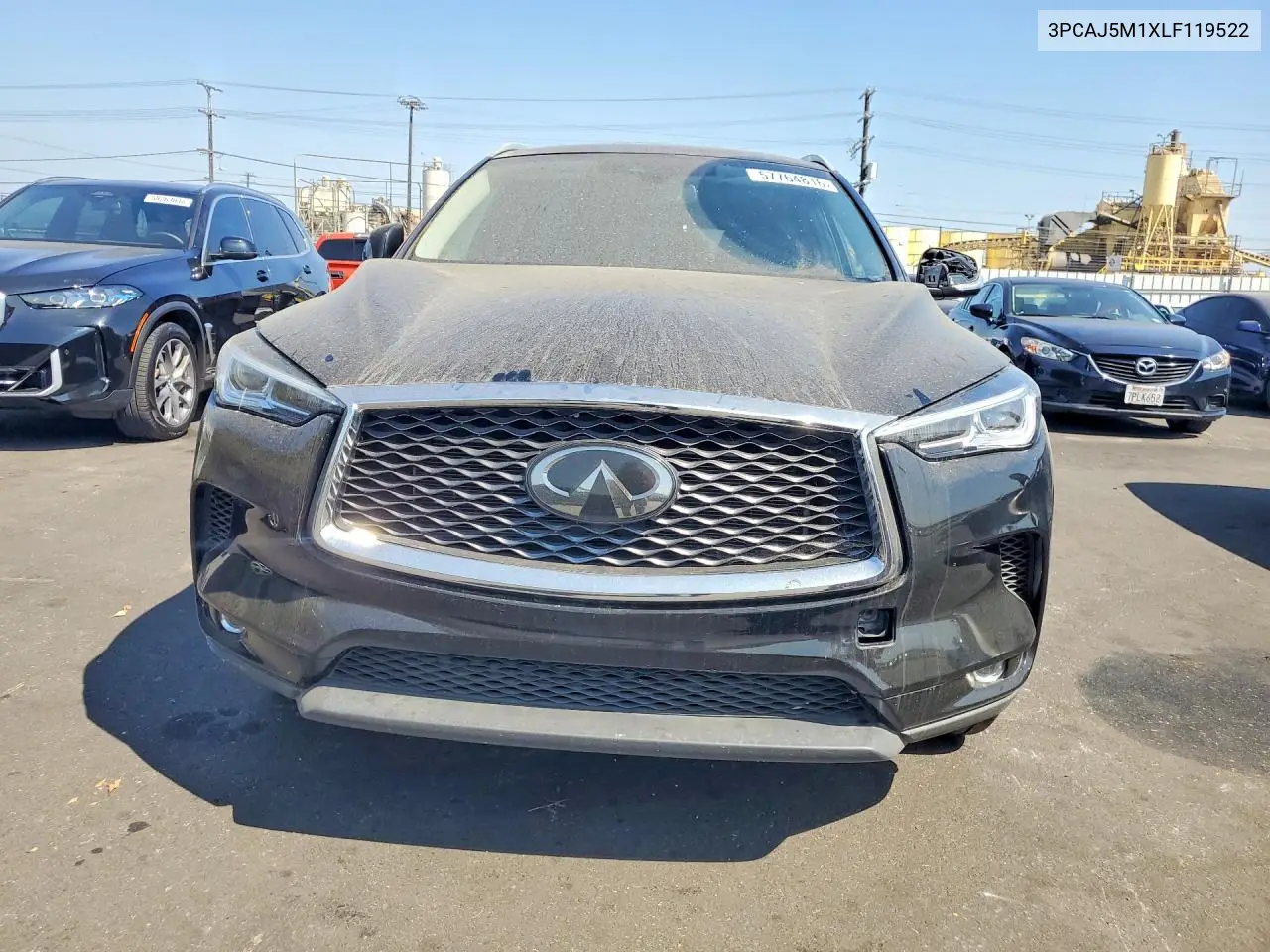 2020 Infiniti Qx50 Luxe VIN: 3PCAJ5M1XLF119522 Lot: 57764816