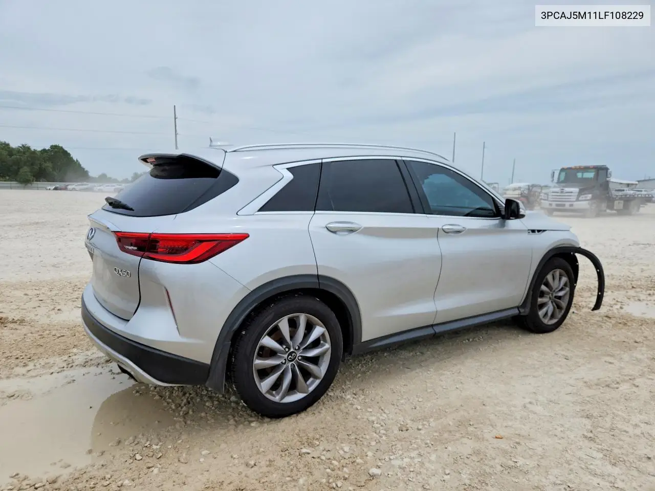 2020 Infiniti Qx50 Luxe VIN: 3PCAJ5M11LF108229 Lot: 58129686