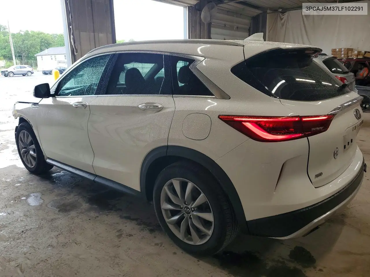 2020 Infiniti Qx50 Luxe VIN: 3PCAJ5M37LF102291 Lot: 58389266