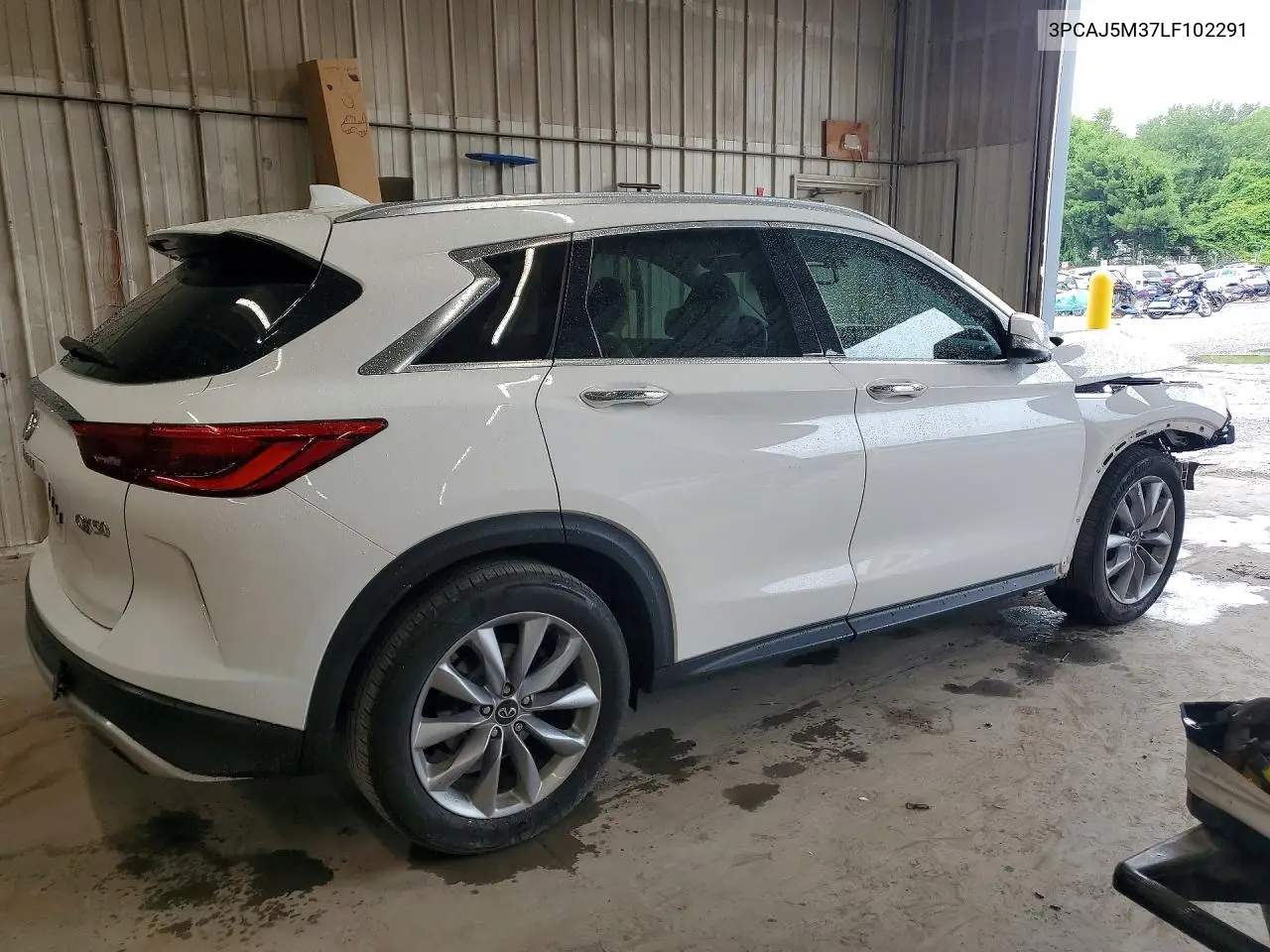 2020 Infiniti Qx50 Luxe VIN: 3PCAJ5M37LF102291 Lot: 58389266