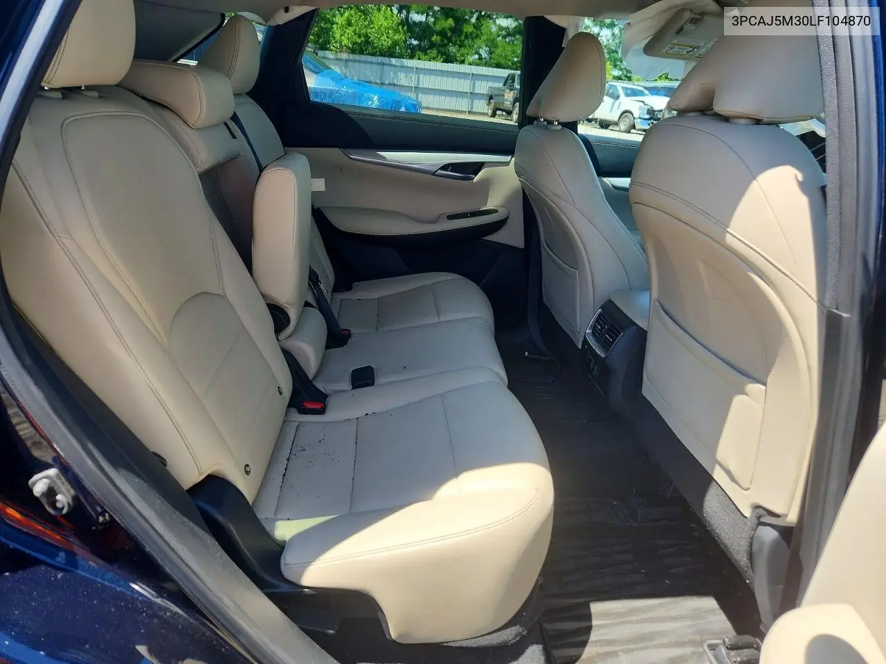 2020 Infiniti Qx50 Luxe VIN: 3PCAJ5M30LF104870 Lot: 58616586