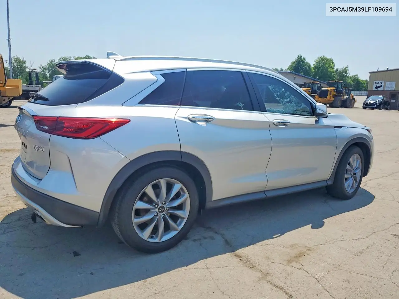 2020 Infiniti Qx50 Luxe VIN: 3PCAJ5M39LF109694 Lot: 59348956