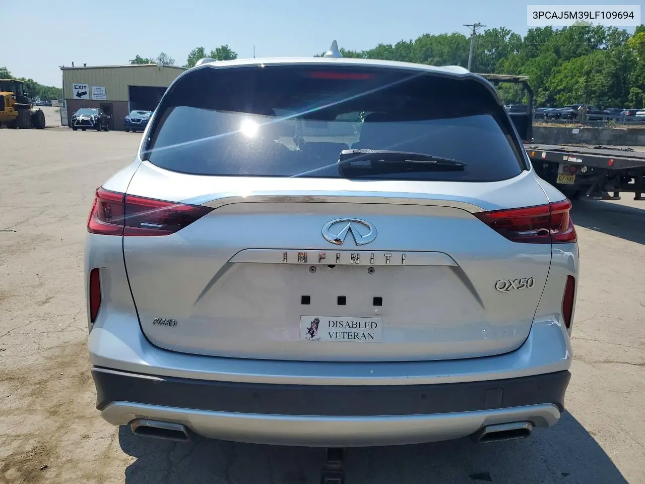 2020 Infiniti Qx50 Luxe VIN: 3PCAJ5M39LF109694 Lot: 59348956