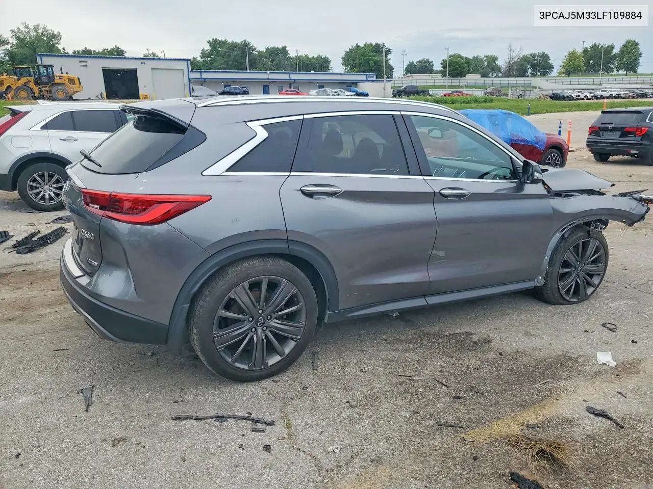 2020 Infiniti Qx50 Essential VIN: 3PCAJ5M33LF109884 Lot: 60234566