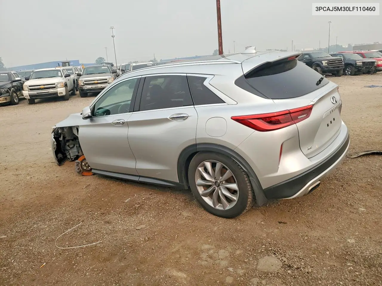 2020 Infiniti Qx50 Luxe VIN: 3PCAJ5M30LF110460 Lot: 61541146