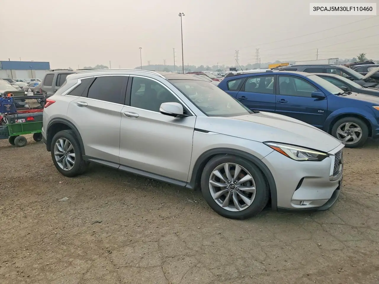2020 Infiniti Qx50 Luxe VIN: 3PCAJ5M30LF110460 Lot: 61541146