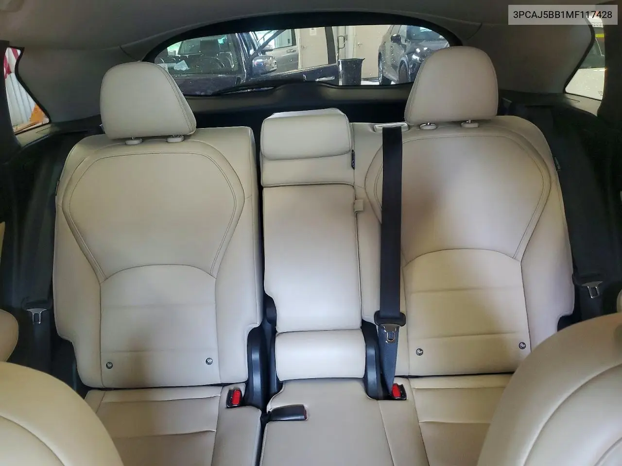 2021 Infiniti Qx50 Luxe VIN: 3PCAJ5BB1MF117428 Lot: 55988176