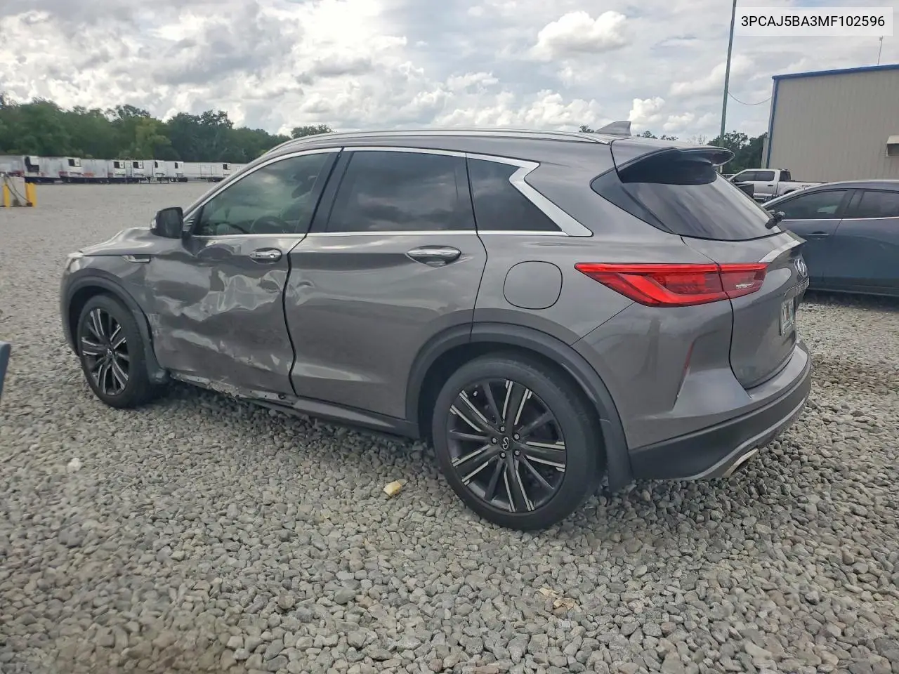 2021 Infiniti Qx50 Luxe VIN: 3PCAJ5BA3MF102596 Lot: 56812826