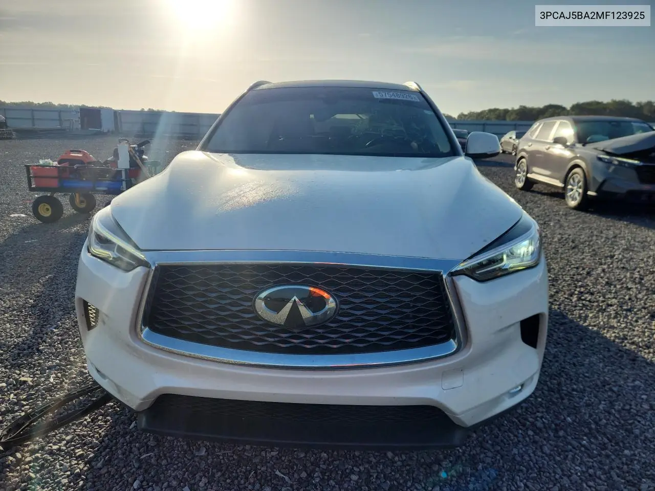 2021 Infiniti Qx50 Luxe VIN: 3PCAJ5BA2MF123925 Lot: 58178766