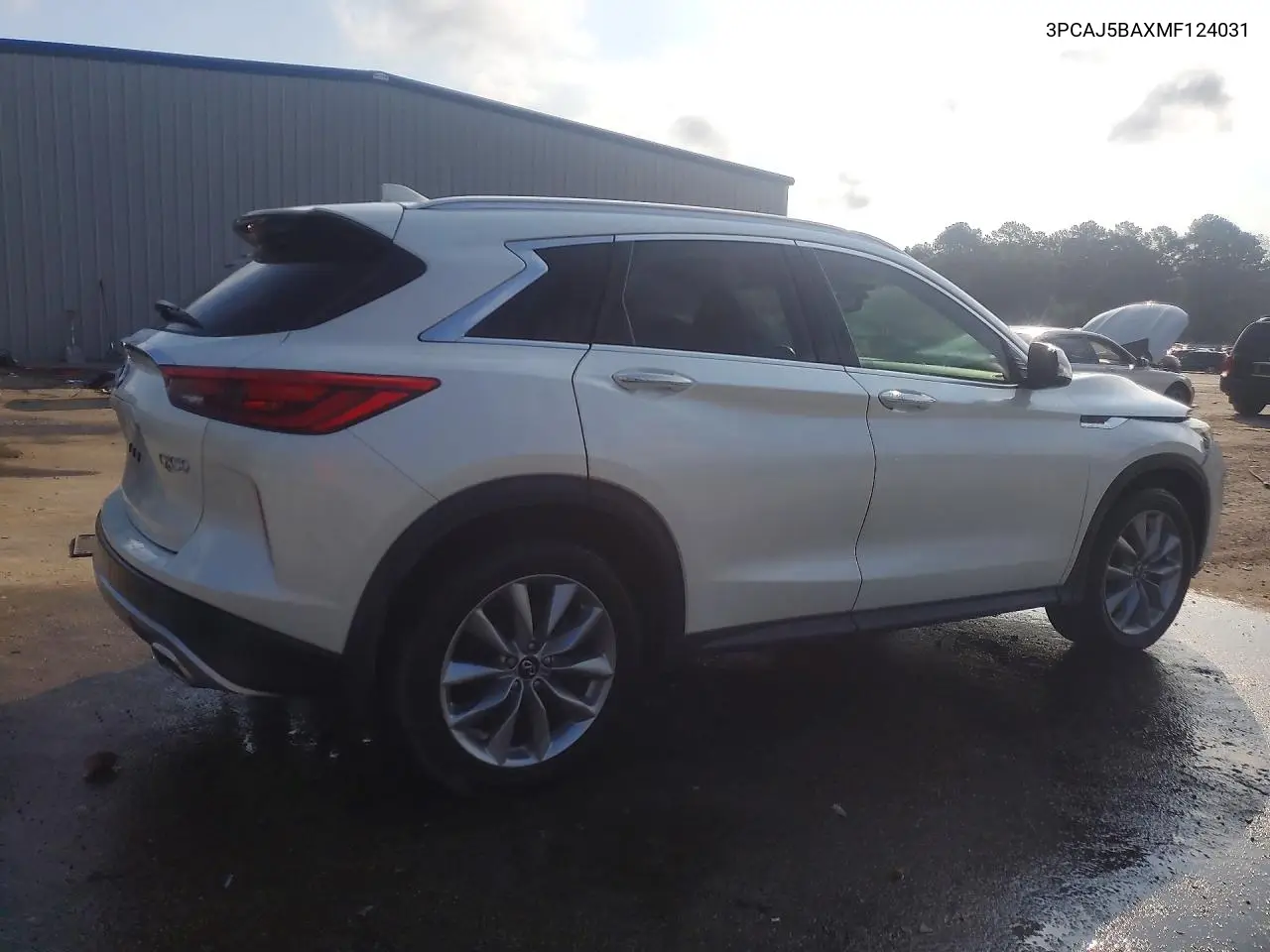 2021 Infiniti Qx50 Luxe VIN: 3PCAJ5BAXMF124031 Lot: 58457576