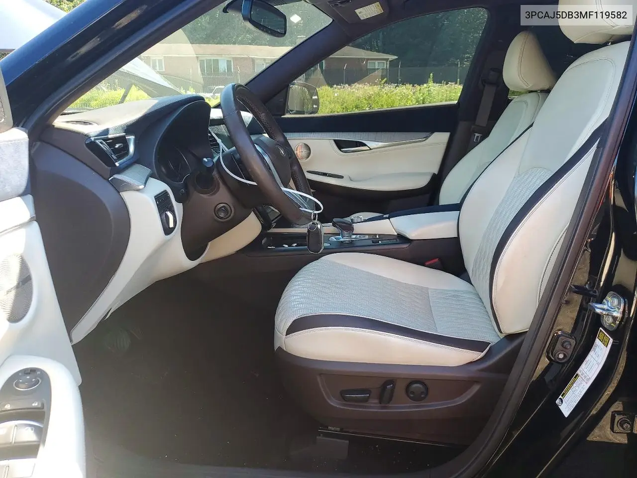 2021 Infiniti Qx50 Autograph VIN: 3PCAJ5DB3MF119582 Lot: 58605146