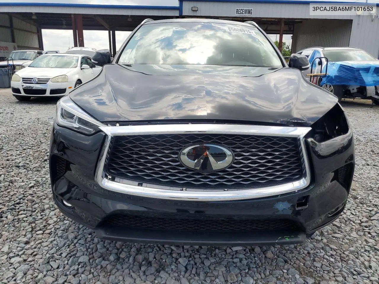 2021 Infiniti Qx50 Luxe VIN: 3PCAJ5BA6MF101653 Lot: 85608915