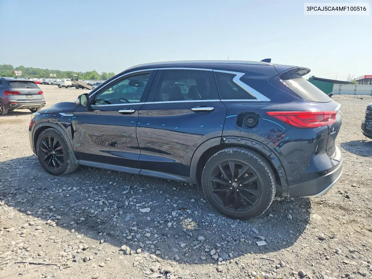 2021 Infiniti Qx50 Essential VIN: 3PCAJ5CA4MF100516 Lot: 85962625