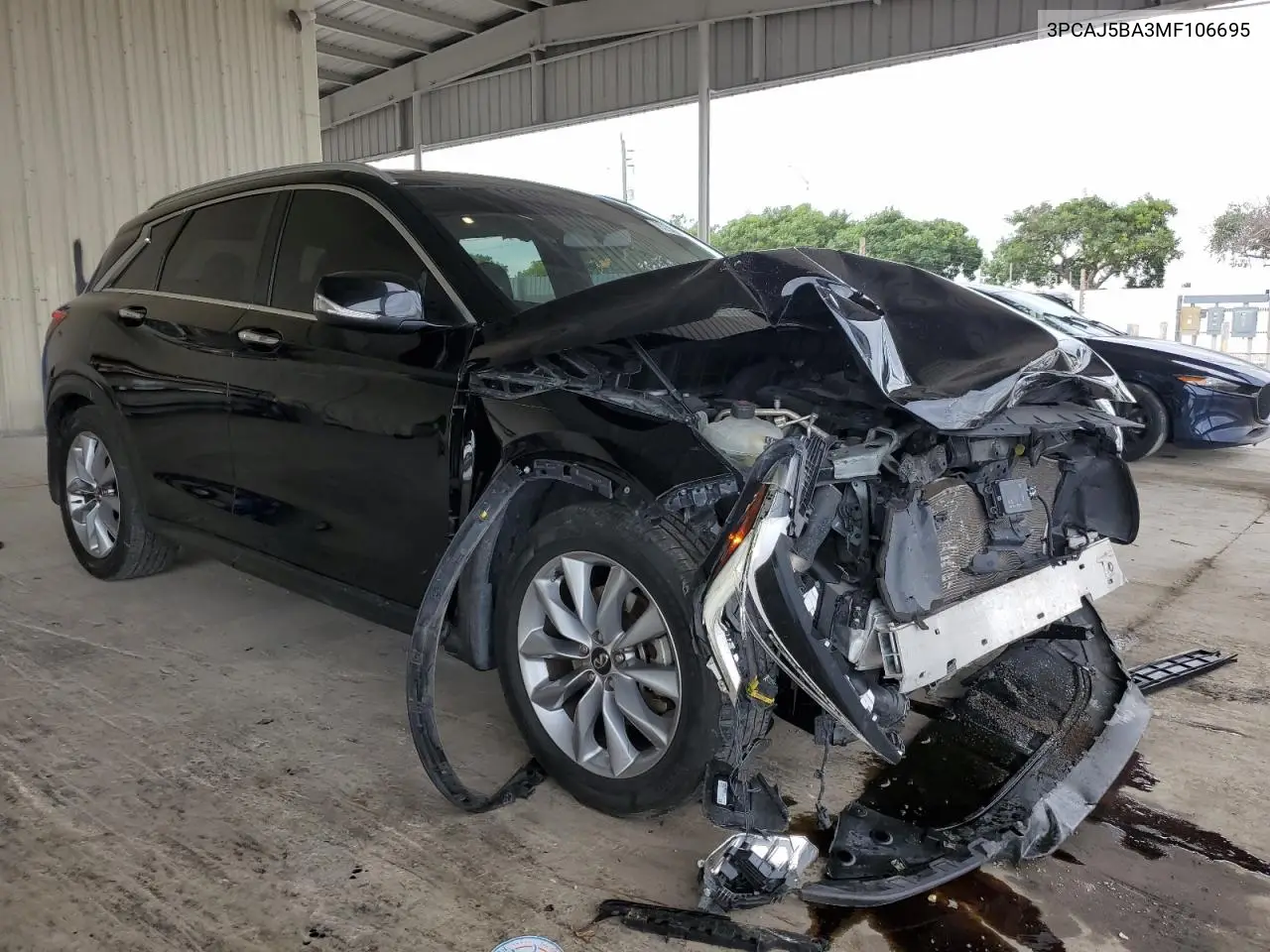 3PCAJ5BA3MF106695 2021 Infiniti Qx50 Luxe