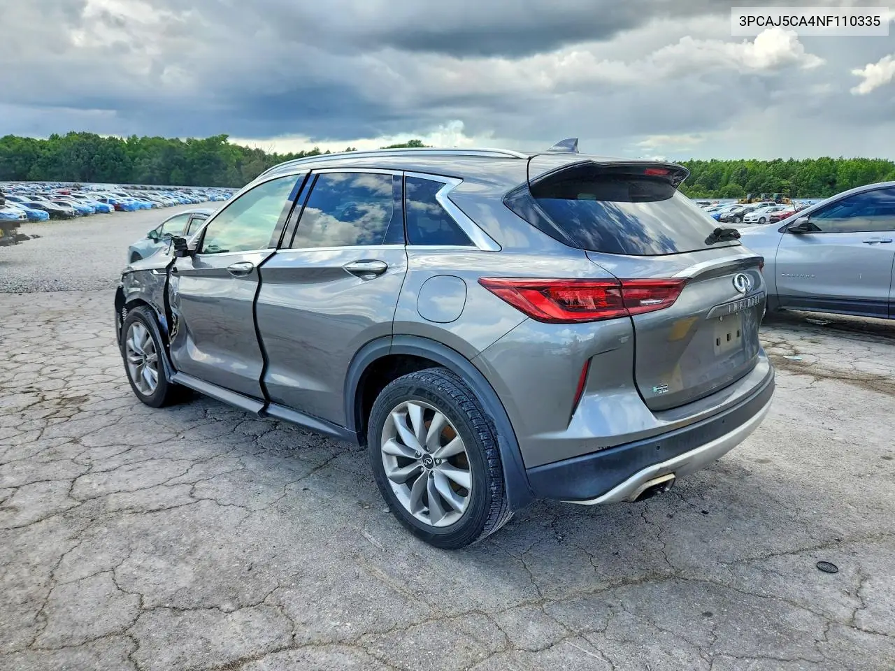 2022 Infiniti Qx50 Essential VIN: 3PCAJ5CA4NF110335 Lot: 54421546