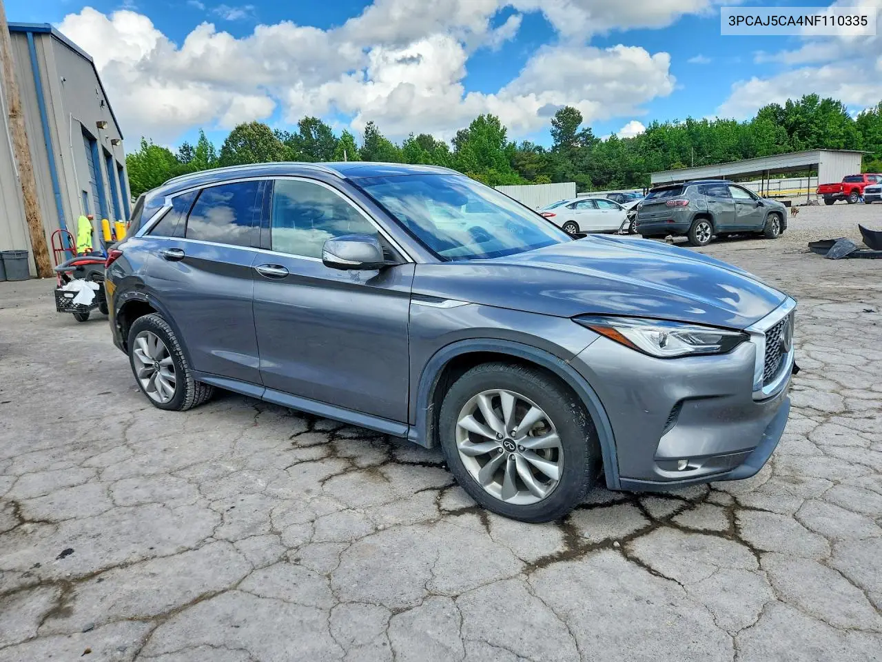 2022 Infiniti Qx50 Essential VIN: 3PCAJ5CA4NF110335 Lot: 54421546