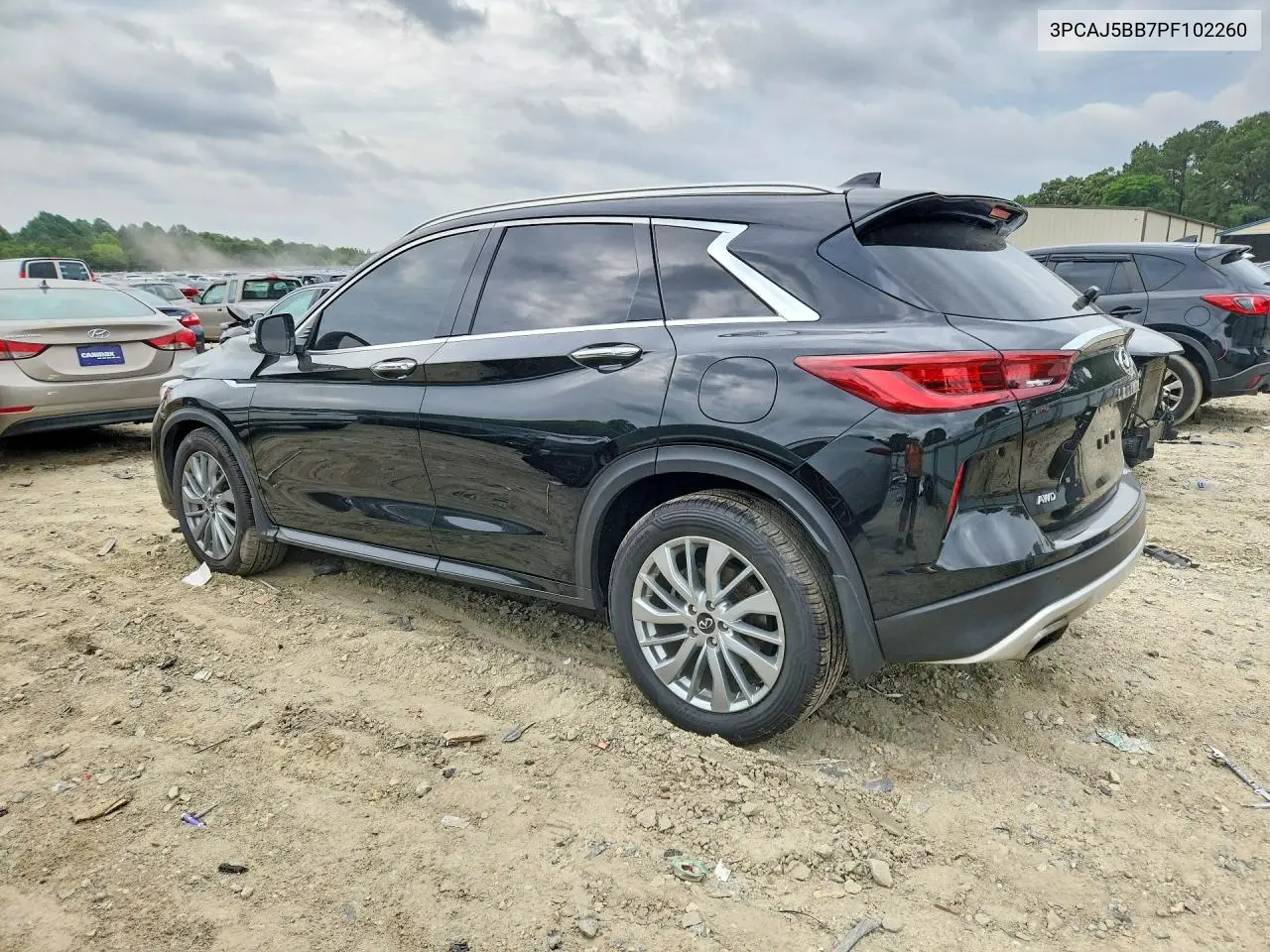 2023 Infiniti Qx50 Luxe VIN: 3PCAJ5BB7PF102260 Lot: 56527066