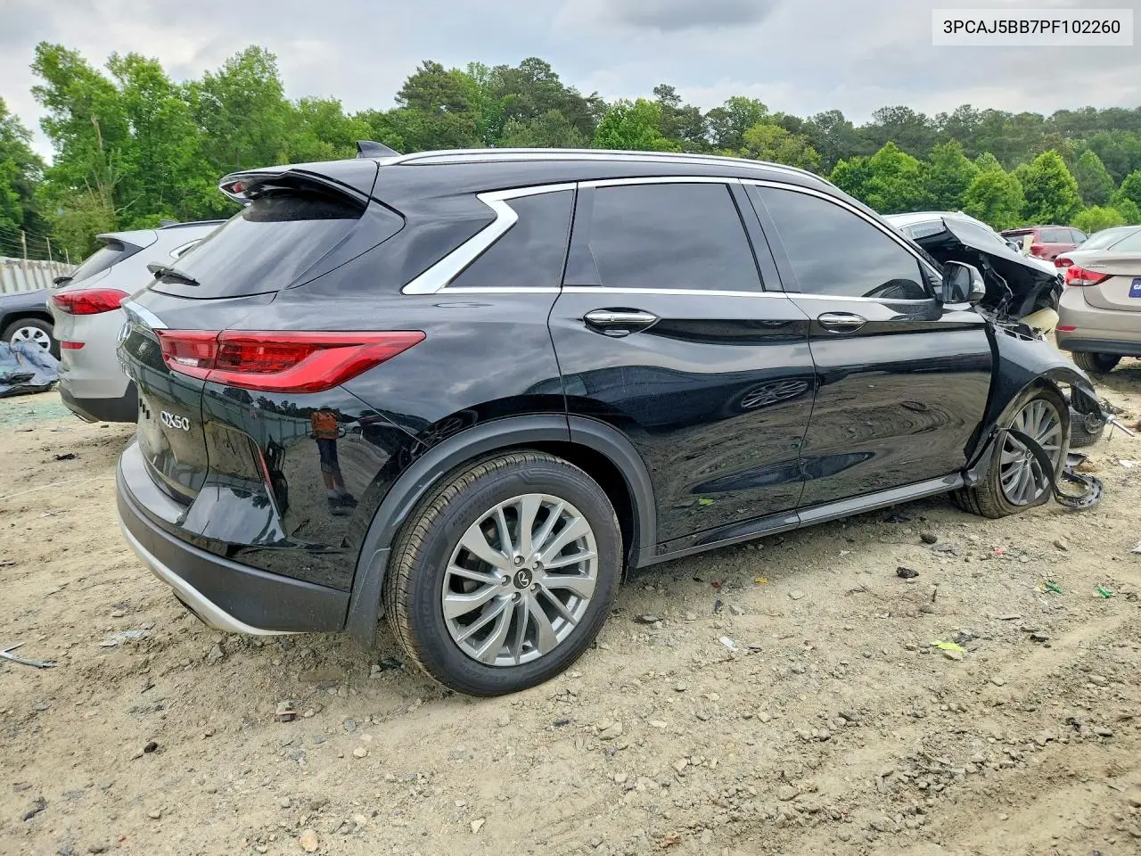 2023 Infiniti Qx50 Luxe VIN: 3PCAJ5BB7PF102260 Lot: 56527066