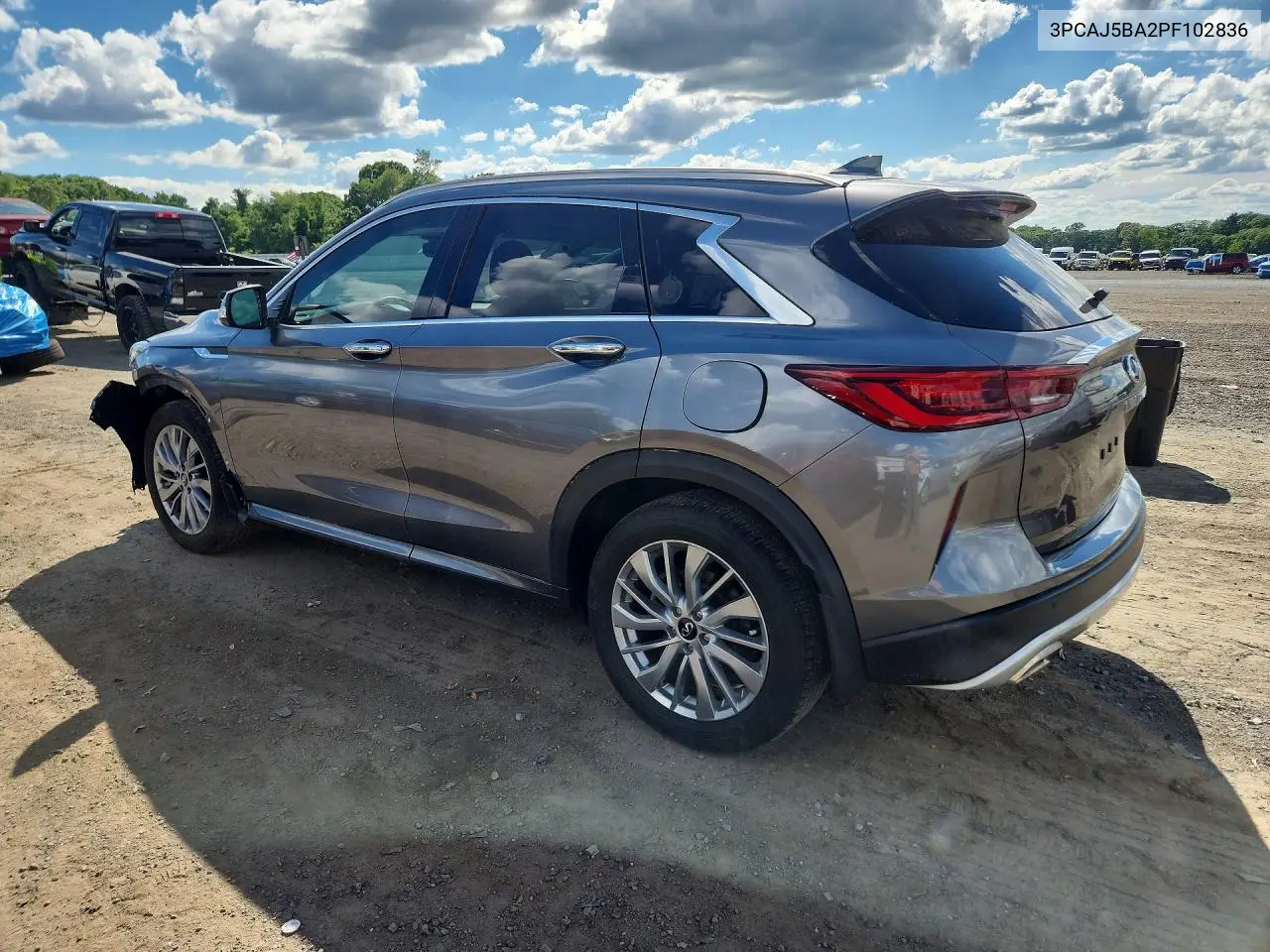 2023 Infiniti Qx50 Luxe VIN: 3PCAJ5BA2PF102836 Lot: 57538216