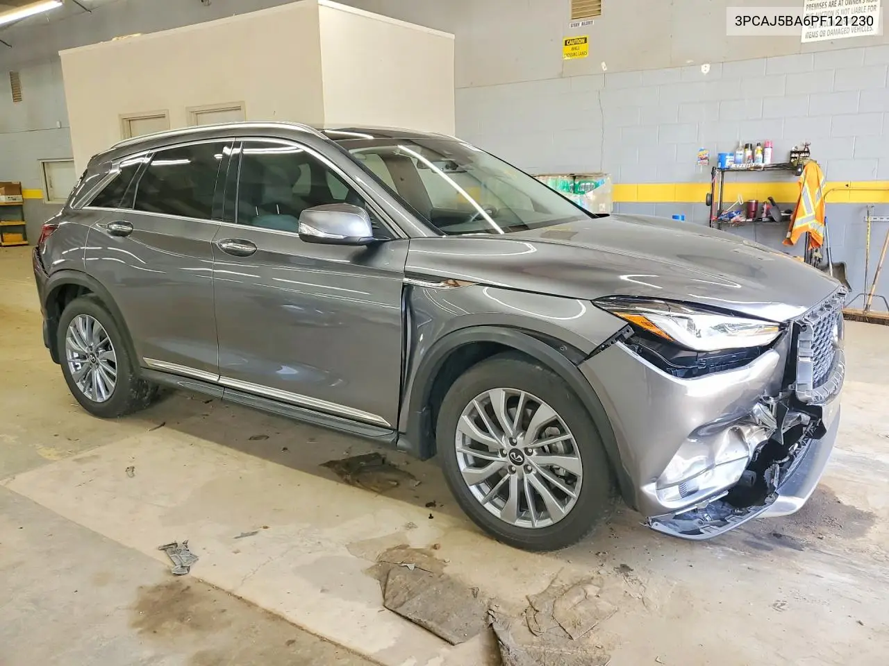 2023 Infiniti Qx50 Luxe VIN: 3PCAJ5BA6PF121230 Lot: 58085146