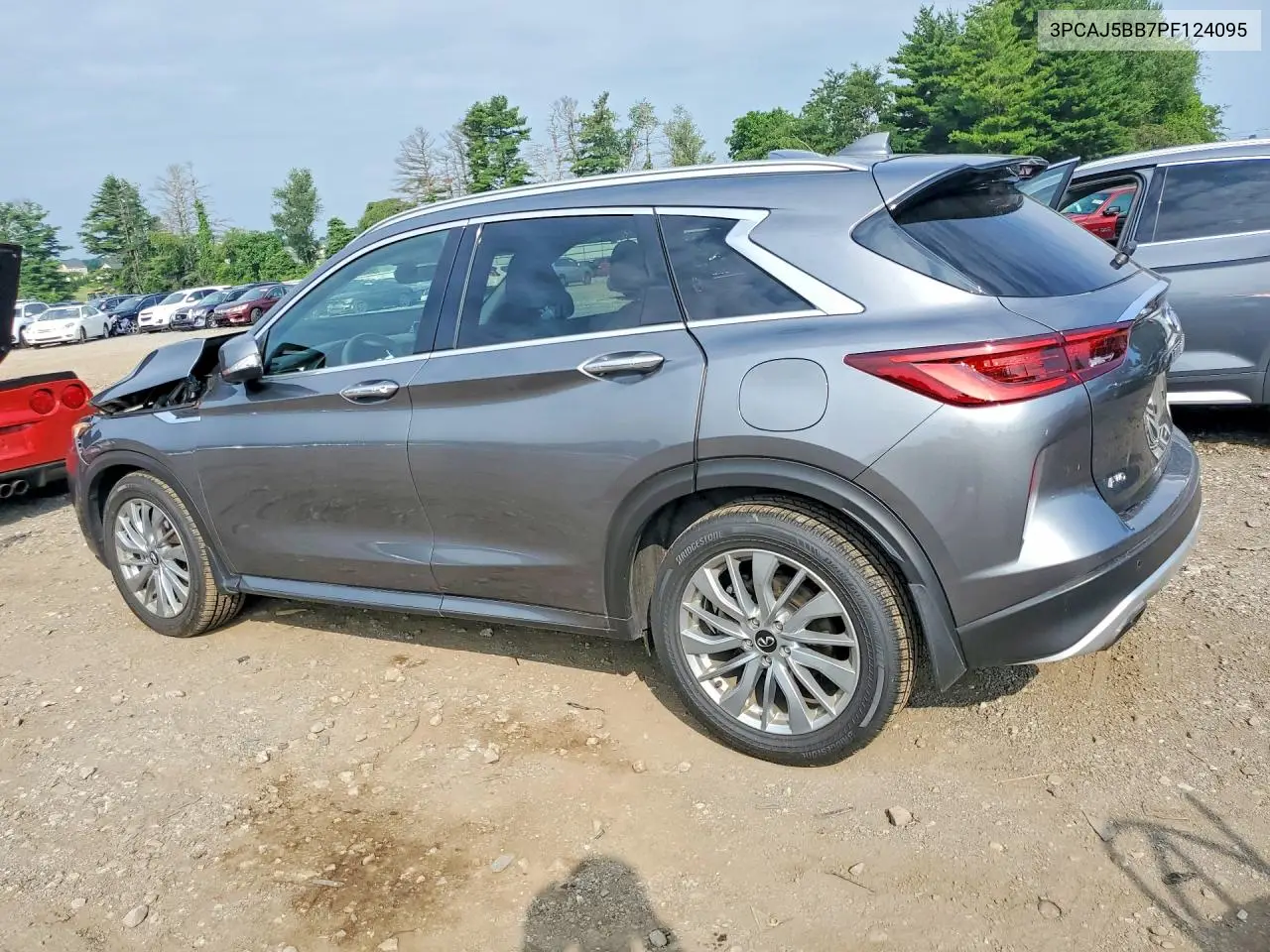 2023 Infiniti Qx50 Luxe VIN: 3PCAJ5BB7PF124095 Lot: 58328486