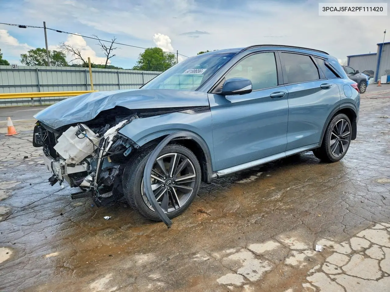 2023 Infiniti Qx50 Sport VIN: 3PCAJ5FA2PF111420 Lot: 60188656