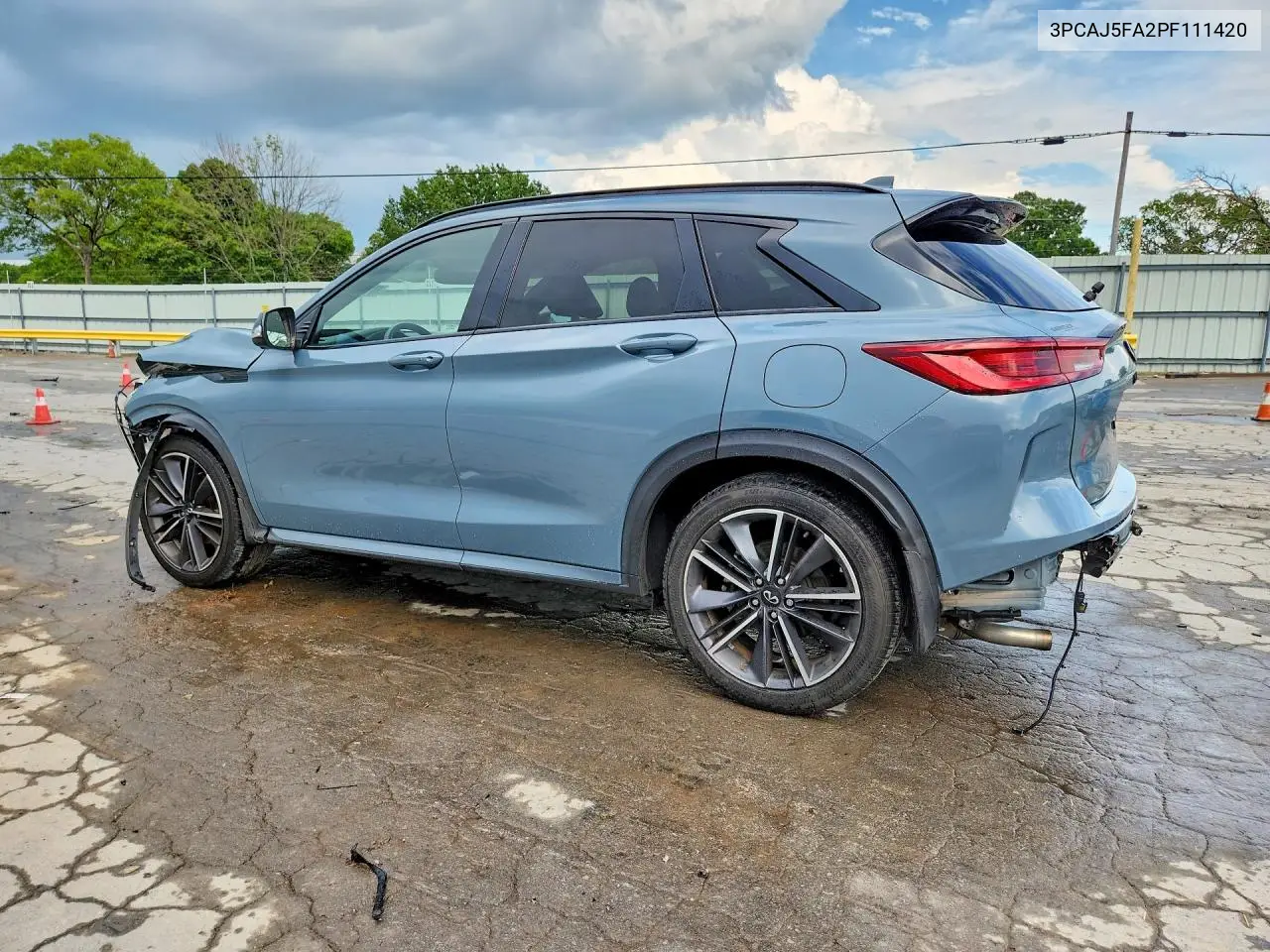 2023 Infiniti Qx50 Sport VIN: 3PCAJ5FA2PF111420 Lot: 60188656